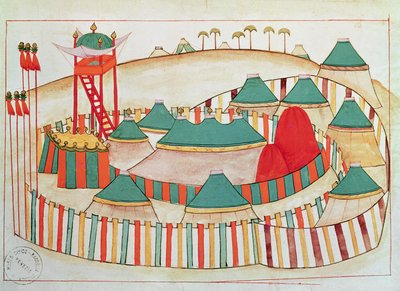 Ms 1671 Il Campo Imperiale, c.1580 da Islamic School